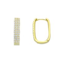 Boucles d'oreilles Gogo Femme Classic in Argent Zirconia 274104